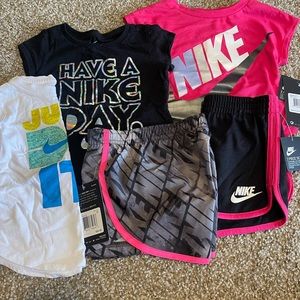 Toddler Nike short sets